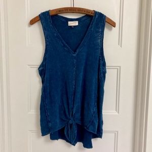Universal Thread Goods Co.Tank Top Knot Front Boho